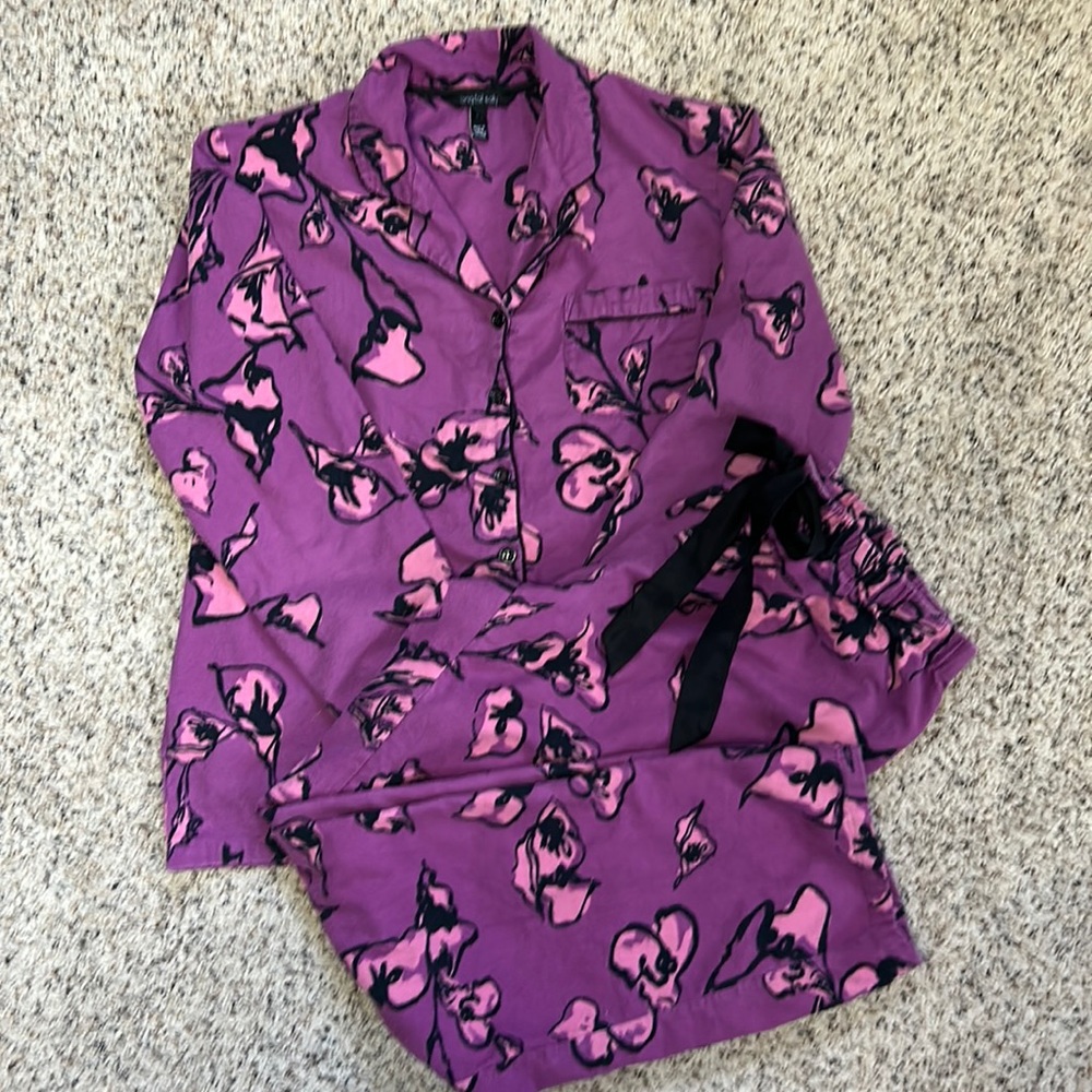 Long Tall Sally Flannel Pajama Set